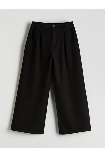 Lcw Kids New Season Wideleg Pleated Girl's Trousers