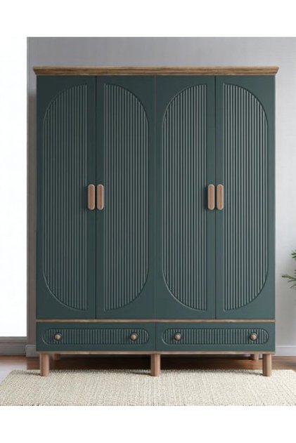 Milen 4 Kapılı Dolap / %100 MDF