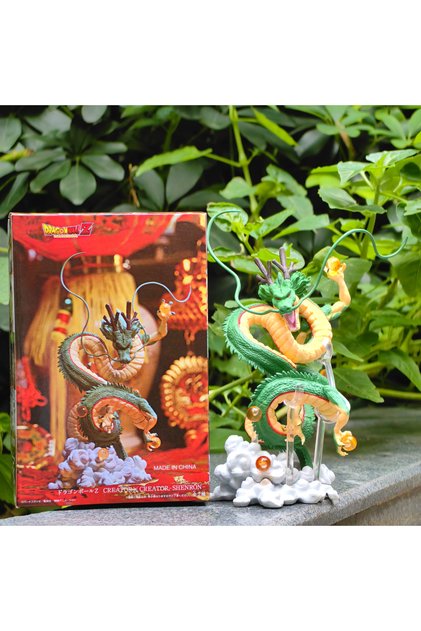with box 01 Dragon ball Shenron Golden High Quality Action figure Toys 21cm