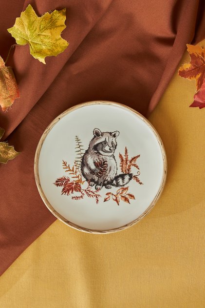 Cozy Rakun Pasta Tabağı 21 cm