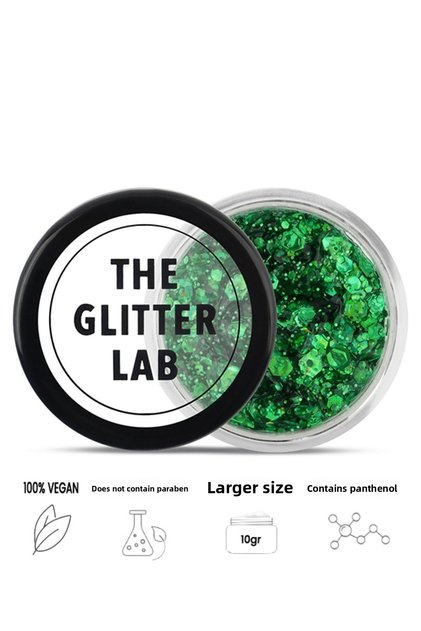 Gel-Form Shimmering Glitter - Emerald Green