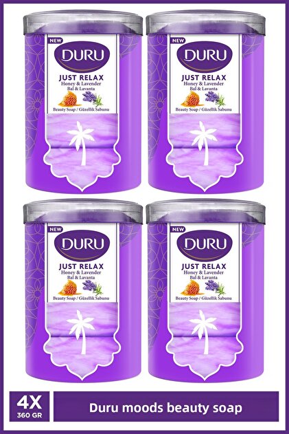 Moods Relax Beauty Soap 16 Pieces 4X360 Gr
