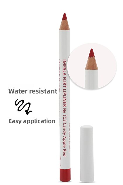 Lip Liner - Flirt Pencil Lipliner No: 113(APEL RED)