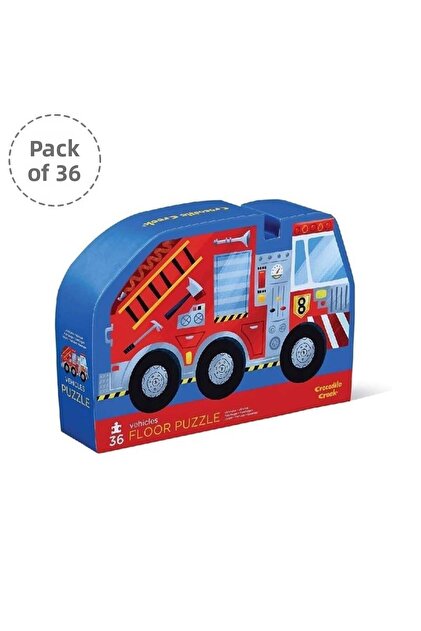 36 Piece Decorative Puzzle - Vehicles