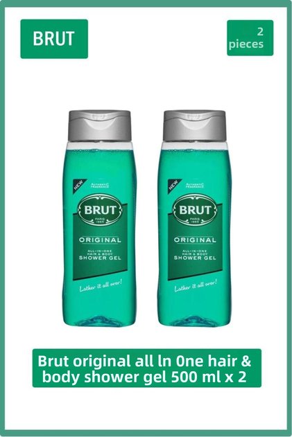 Original Hair&Body Shower Gel 500 ml X 2 Pcs Shower Gel