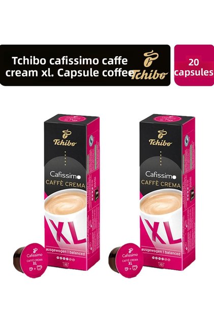 Cafissimo Caffe Crema XL Wake up Capsule Coffee X 2 Pcs