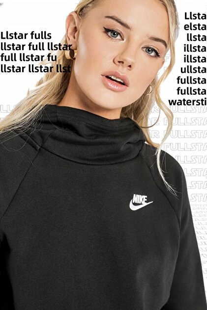 nike essential funnel neck hoodie