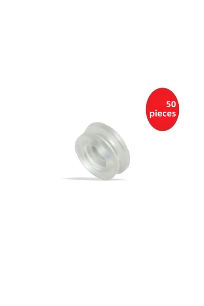 Hole Plug Gasket 16 mm Grooved Natural Gasket Plug for Irrigation Drip Equipment (50 PIECES)
