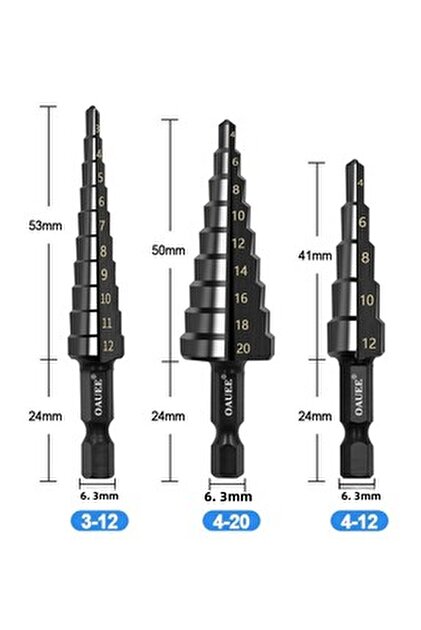 VALYRIANTOOL Cobalt Countersink Drill Bits Set(5PCS), M35 HSSCO 82 Degree 5 Flutes,1/4 Inch Quick Change Hex Shank For Stainless Steel, Metal, Wood - View #7