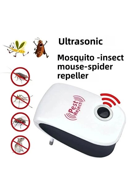 Ultrasonic Anti Mosquito Insect - Mouse Spider Bath Repellent