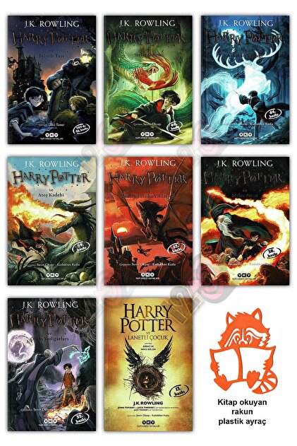Yapı Kredi Yayınları Harry Potter Serisi - Tüm Kitaplar 7+1 (Set