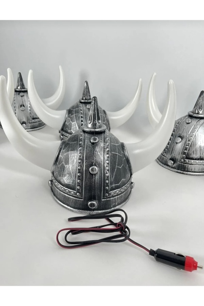 Viking Şapka Torpido Önü Işıklı Kırmızı 12v - 24v