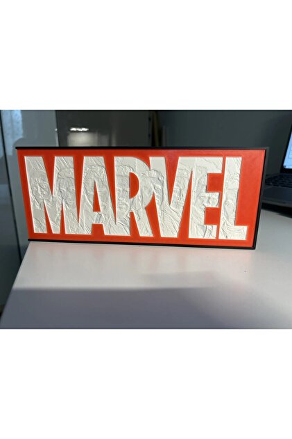 Genel Markalar Marvel Tasarımlı Ledli Işık Kutusu Lightbox