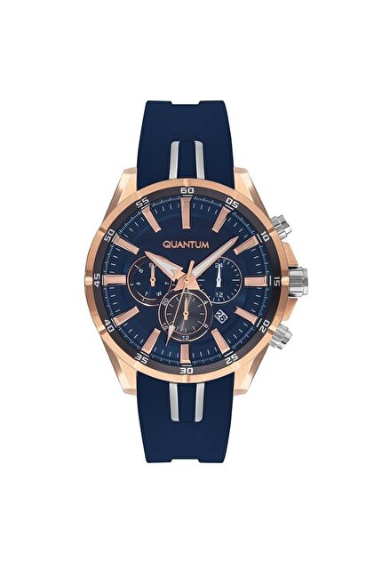 Pwg909.499 Quartz Silicone Navy Blue 46 mm Men's Wrist Watch