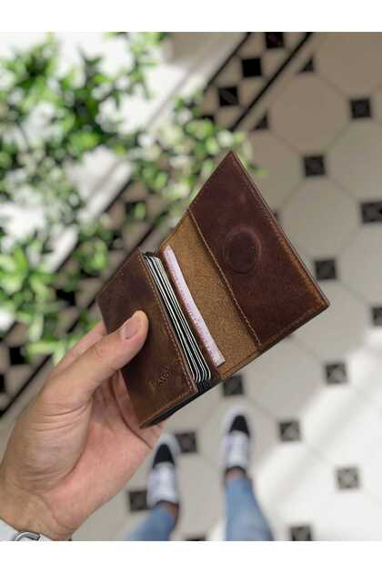 Visso leather VİSSO 660 TABACCO MATRİX HAKİKİ DERİ AKORDEON DERİ