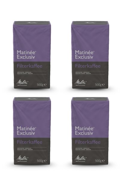 Matinee Exclusiv Filter Coffee 500Gr X 4 Pieces