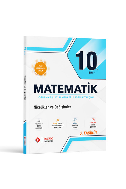 Sonuç Yayınları Sonuç 10. Sınıf Matematik Modüler Set 2026 Yeni