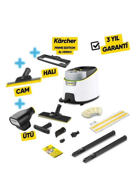 Karcher SC 4 Deluxe Prime Buharlı Temizlik Makinesi by Veriko