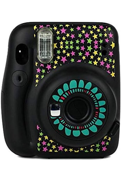 Camera Stickers for Fujifilm Instax Mini 11 Instant Camera Black
