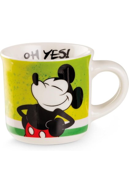 Mini Mug MICKEY I AM & MINNIE I AM – 80ml Espresso Cup | Collectible Mug | New Bone China | M