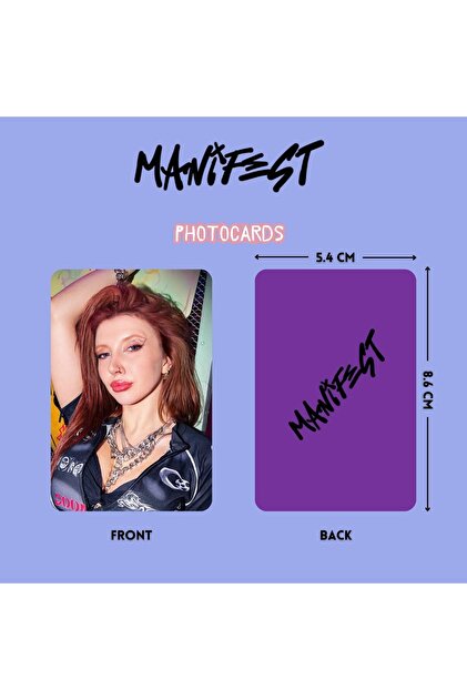 Kpop Dünyasi MANIFEST '' Mina '' Photocards Set 2 - Fiyatı, Yorumları