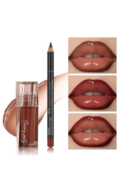 Σετ Buze Pudaier, Lip Gloss και Lip Liner
