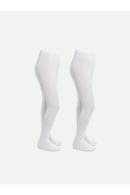 Basic Girls' Tights 2 Pack