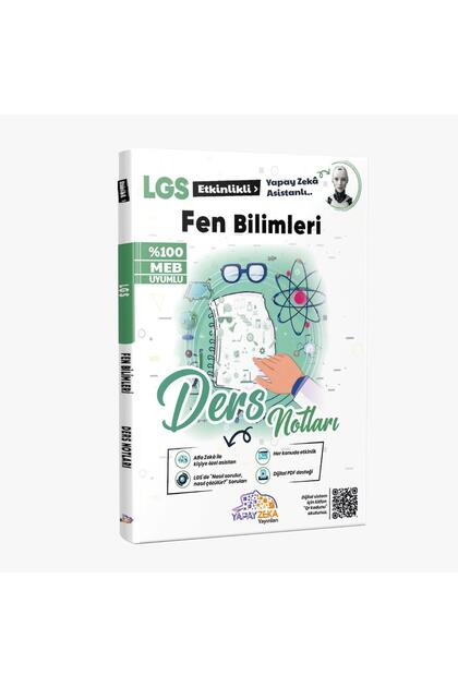 YZY YAPAY ZEKA YAYINLARI 8.SINIF LGS TÜM DERSLER ETKİNLİKLİ DERS