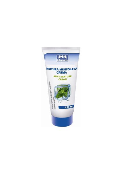 Cremă cu mentol, Infopharm, cremă pentru mușcături de insecte și urticarie, 35 ml