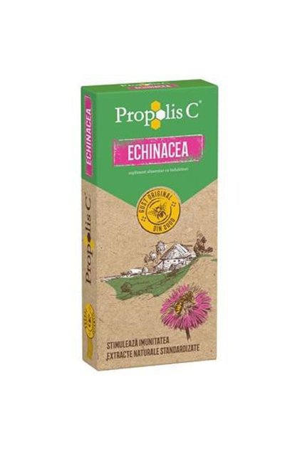 Supliment alimentar Propolis C Echinacea, 30 capsule