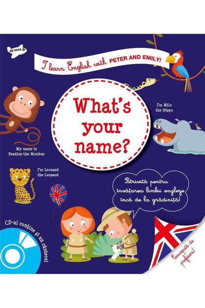 I learn English with Peter and Emily! What's your