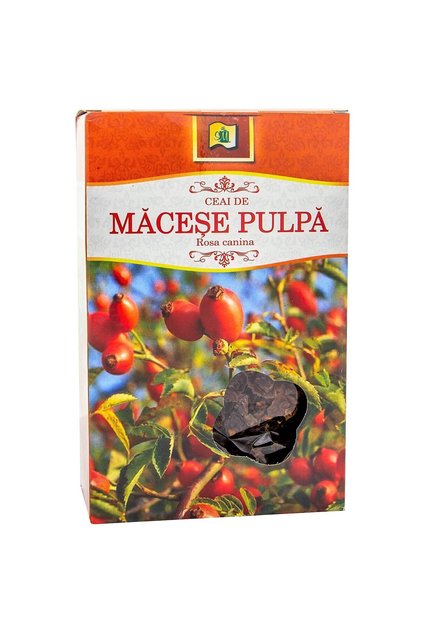 Чай от смлян шипков пулп 'Rosa Canina' насипен, 50 г, Stef Mar Valcea