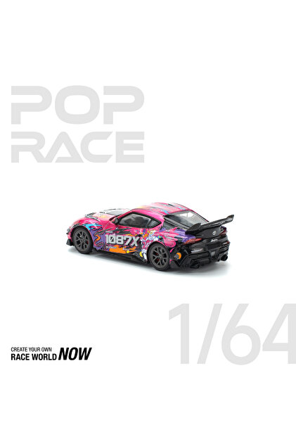 Toyki Toys Pop Race 1:64 Darwin Pro 66G Wbk Toyota Supra A90