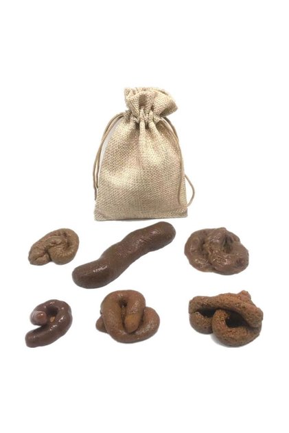 OneSize 1 6Pcs Set April Fool's Day Fake Poo Creative Novelty Halloween Gift Funny Toy Soft Poop Sim