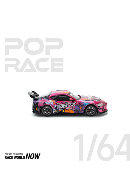 Toyki Toys Pop Race 1:64 Darwin Pro 66G Wbk Toyota Supra A90