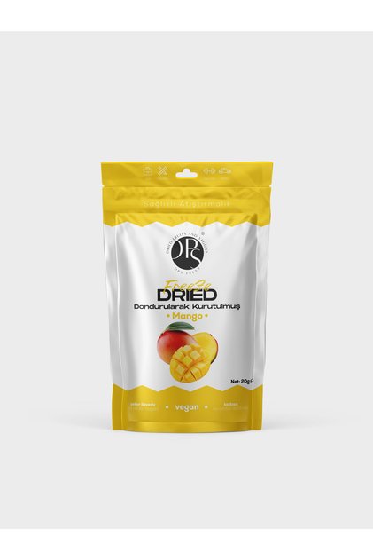 DONDURULARAK KURUTULMUŞ MANGO - FREEZE DRIED MANGO 20 GR
