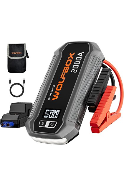 MGC POWER BOMB 150g　6本セット WOLFBOX Marş Yardımı Powerbank 2000A 12V, 12000mAh Akü Takviye