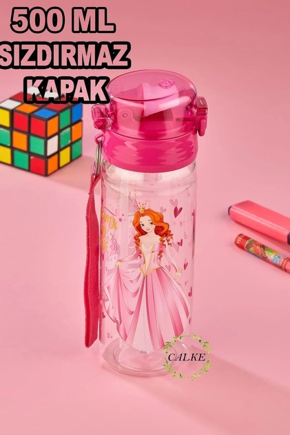 Çocuk Matara Suluk 500 ml Pipetli