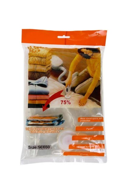 Set 12 Saci de vidat haine Expres®, pilote, marime 60 x 80 cm