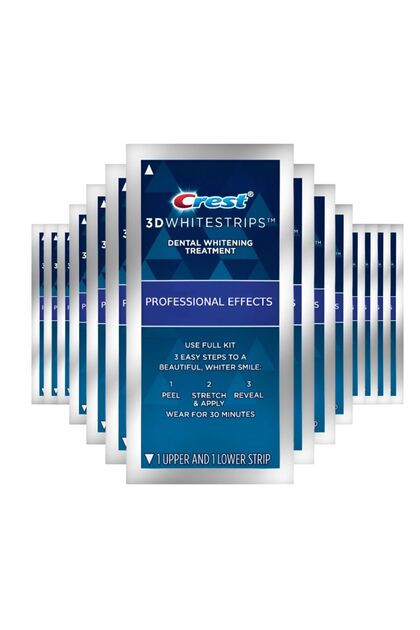 Tratament pentru albirea dintilor Crest, set x 10 plicuri (20 benzi) LEVEL 18 3D Whitestrips