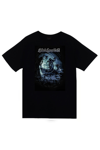 Blind Guardian Music, Metal Band Printed Unisex 100% Cotton Black T-Shirt
