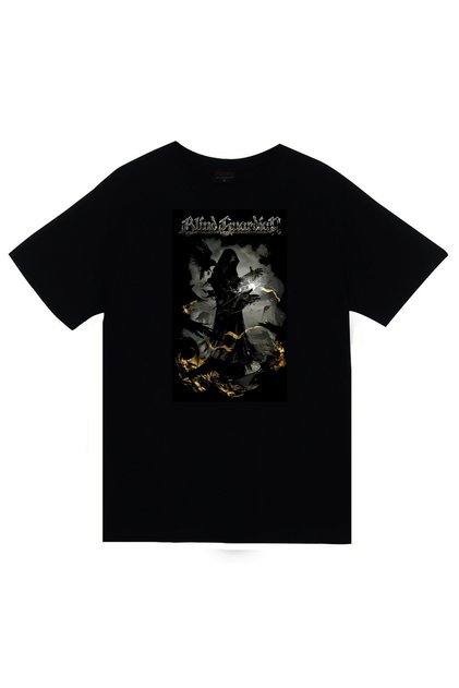 Blind Guardian Music, Metal Band Printed Unisex 100% Cotton Black T-Shirt