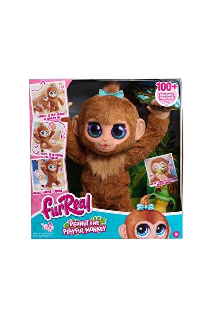 Fur Real Peanut The Playful Monkey 40cm- Trendyol