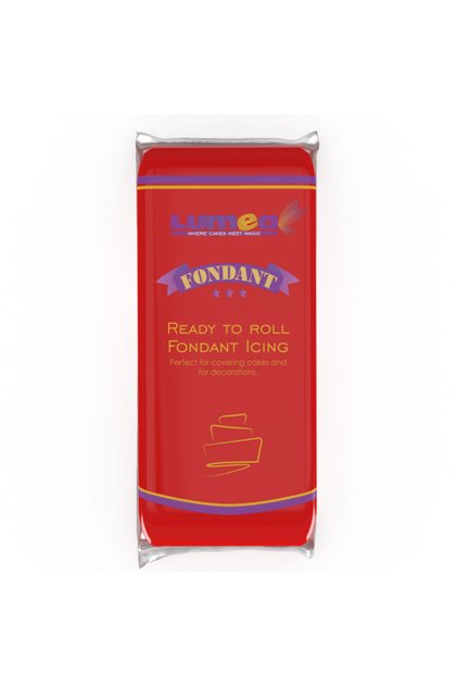 Fondant Rosu, 1 kg -
