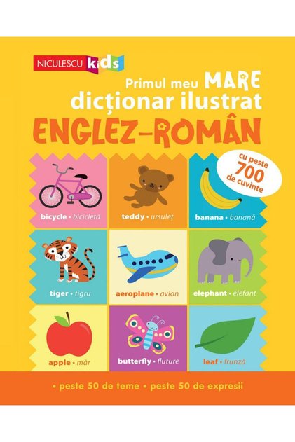 Primul meu mare dictionar ilustrat englez-roman. C