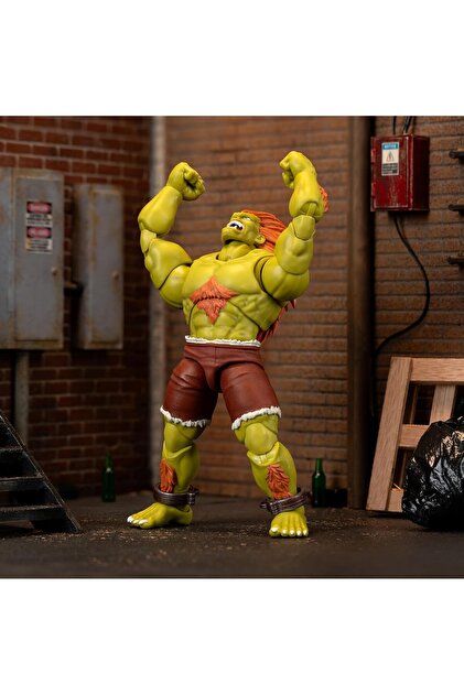 Cici Oyuncak Street Fighter II Blanka Deluxe Aksiyon Figürü