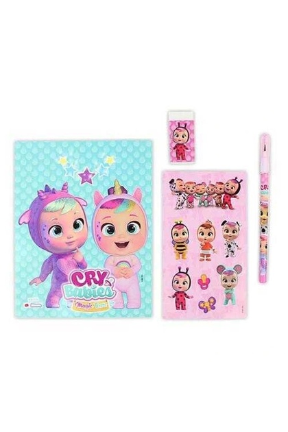 Cry Babies CEM CRY BABIES CRY-7746 KIRTASİYE SETİ TÜYLÜ VE PVC