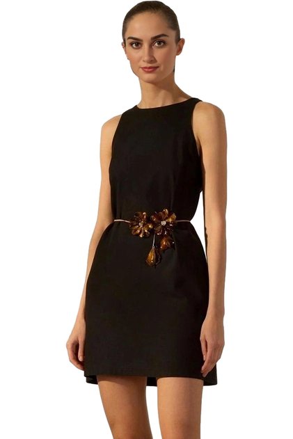 Women's Mini Dress Linen Blended Comfortable Casual Summer Style Shift Mold Indispensable in Summer
