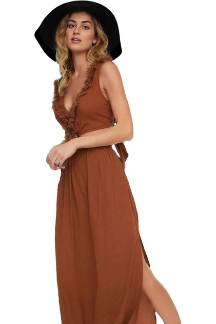Women's Maxi Dress Crinkle Viscose Woven Waist Cutout Summer Beach Daily Use Special Occasions