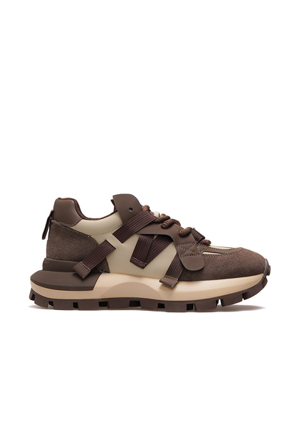 Lufian Yoko Kadın Günlük Sneaker Ayakkabı 25k 121230049 Z Kahve